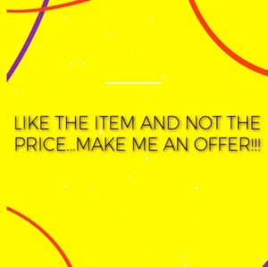 Accepting reasonable offers always!!!!